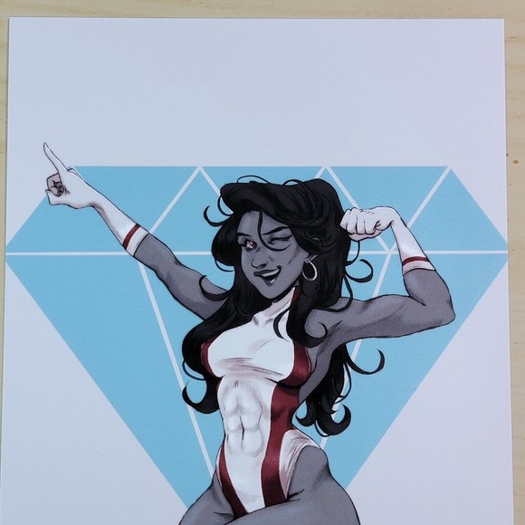 She-Hulk‎ Art Print Jade Hope ComicTom 101 MMC Exclusive #1197 / 1500 Marvel - Picture 2 of 3